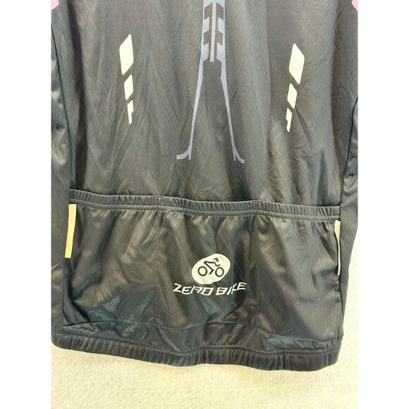ZeroBike Large Cycling Jersey Shirt Long Sleeve Pockets Breathable Athletic - Picture 8 of 9
